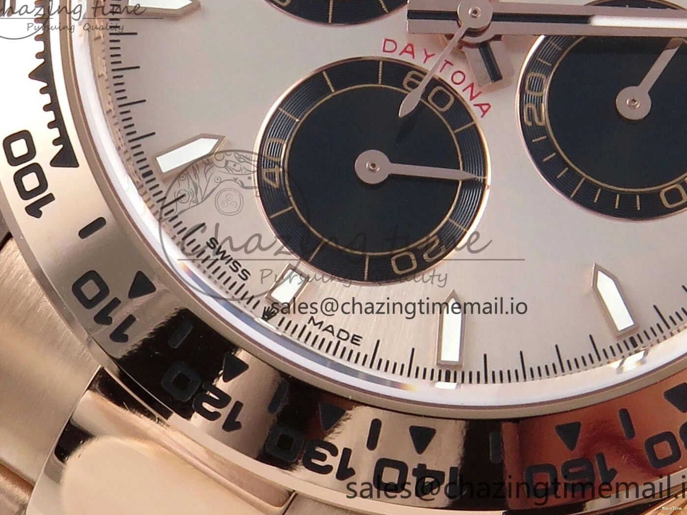 MiroTime 0507 Daytona 126505 APSF 1:1 Best Edition RG Black Dial on RG Braclet SH Sporty 730